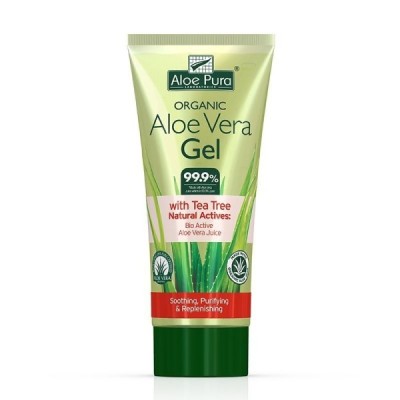 Buy Aloe Pura Aloe Vera Gel & Tea Tree - 200ml Sun Care; Balms & Ointments; Hair Skin & Nails Online − UK Supplier