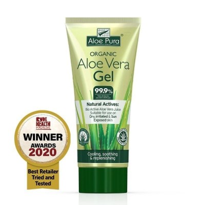 Buy Aloe Pura Organic Aloe Vera Skin Gel - 200ml Sun Care; Balms & Ointments; Hair Skin & Nails Online − UK Supplier