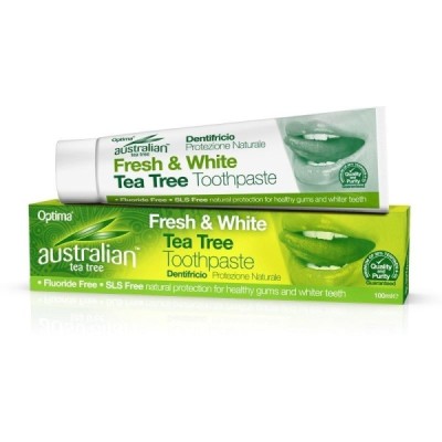 Buy Australian Tea Tree Tea Tree Fresh & White Toothpaste 100ml Toothpaste & Mouthwashes; Dental Health Online − UK Supplier