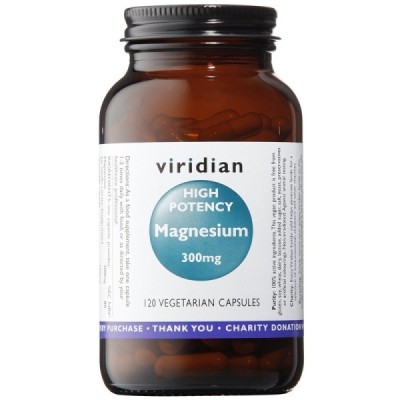 Buy Viridian High Potency Magnesium Veg Caps from Mulberry Wholefoods online UK Supplier.