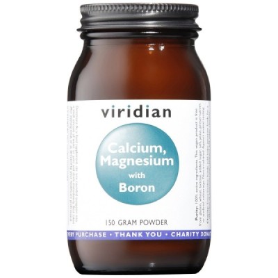 Buy Viridian Calcium Magnesium with Boron Powder from Mulberry Wholefoods online UK Supplier.