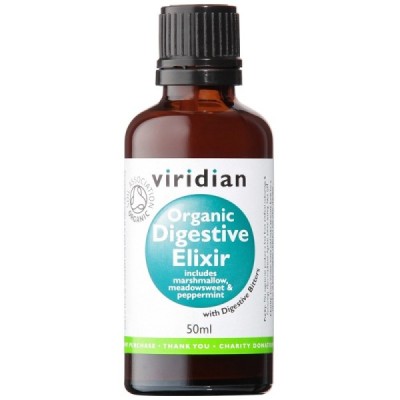 Buy Viridian 100% Organic Digestive Elixir (digestive bitters, meadowsweet, marshmallow & more) NEW from Mulberry Wholefoods onl