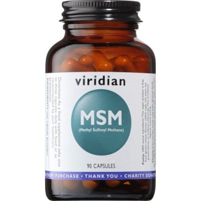 Buy Viridian MSM Veg Caps from Mulberry Wholefoods online UK Supplier.