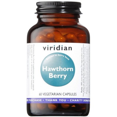 Buy Viridian Hawthorn Berry Veg Caps from Mulberry Wholefoods online UK Supplier.