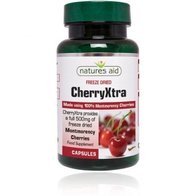 Natures Aid CherryXtra (providing 500mg of Freeze-dried Montmorency Cherries) 60 Vcaps