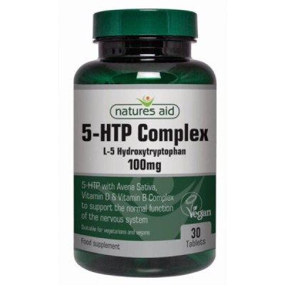 Natures Aid 5-HTP Complex 100mg 30 Tablets