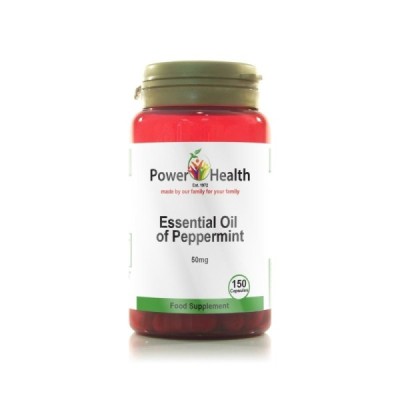 Buy Power Health Peppermint Oil 50mg 50 capsules Supplements Online - UK Supplier