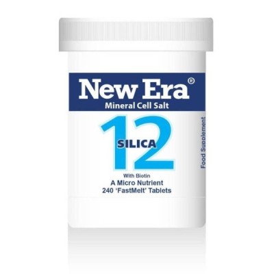 Buy New Era No. 12 Silica 240 Pillules (Silicon Dioxide) Supplements Online - UK Supplier