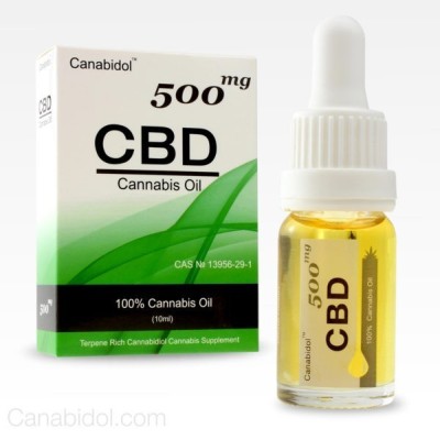 Buy Canabidol CBD Oil 500mg Drops 10ml Natural Herbal Remedies and Supplements Online − UK Supplier
