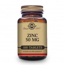 Solgar Zinc 50 mg 100 Tablets