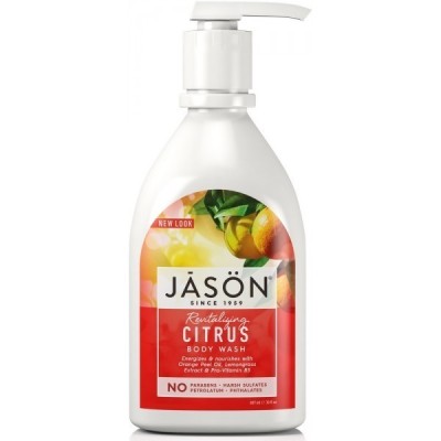 Buy Jasons Natural Citrus Body Wash- Revitalizing 887ml Kinetic Bodycare Online − UK Supplier