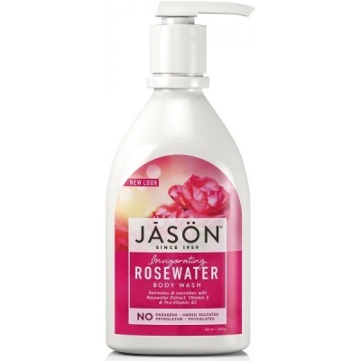 Buy Jasons Natural Rosewater Body Wash- Invigorating 887ml Kinetic Bodycare Online − UK Supplier