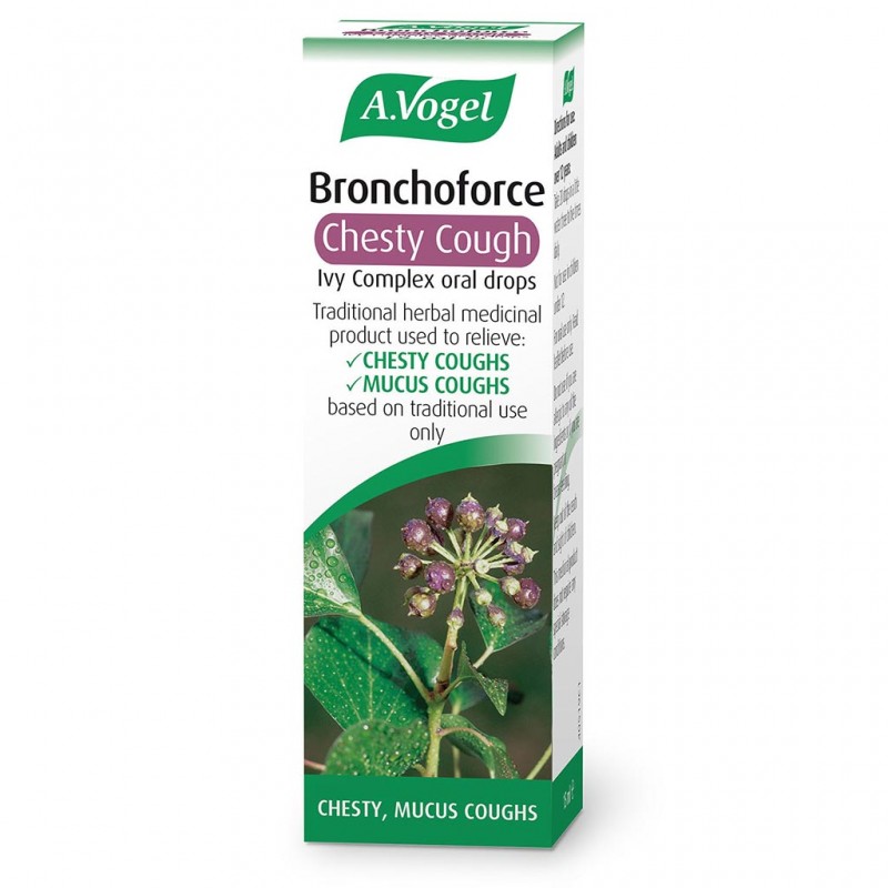 A. Vogel Bronchoforce Chesty Cough Ivy Complex Oral Drops 15ml