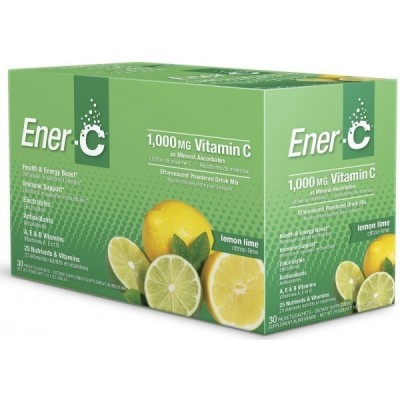 Buy Ener-C Lemon & Lime Vitamin C 1000mg & Mulitvitamins 30 Sachets Vitamins Minerals & Amino Acids; Immunity; Daily Wellbeing O