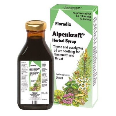 Buy Salus Alpencraft Syrup 250ml Herbal Remedies; Coughs Colds & Flu Online − UK Supplier