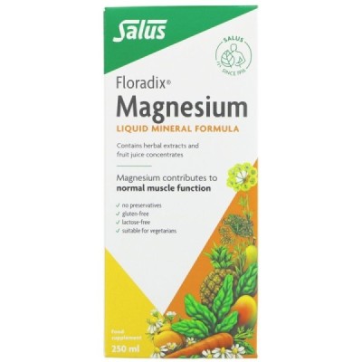 Buy Salus Floradix Magnesium Liquid 250ml Herbal Remedies; Bone Muscle & Joints; Pain Relief Online − UK Supplier