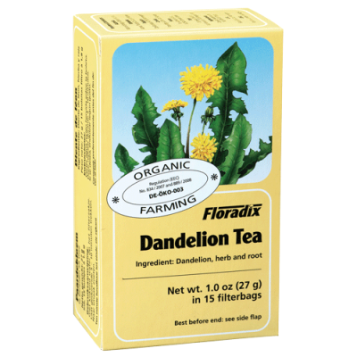 Buy Salus Organic Dandelion Tea 15s Herb & Fruit Infusions Online − UK Supplier