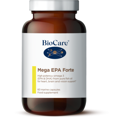 Biocare Mega EPA Forte (Omega-3 Fish Oil) 60 Marine Capsules
