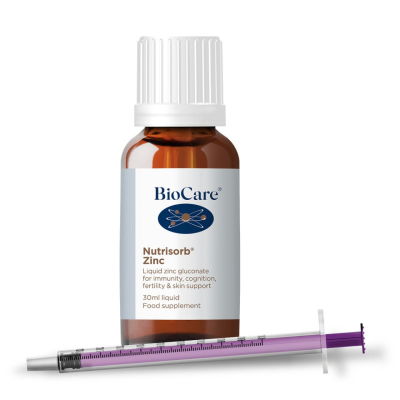 Biocare Nutrisorb Liquid Zinc Plus Ascorbate 30ml Liquid