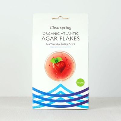 Buy Clearspring Wholefoods Agar Agar Flakes 28g Far Eastern Food; Baking Sundries Online − UK Supplier