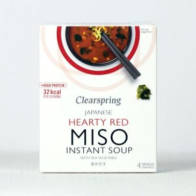 Buy Clearspring Wholefoods Hearty Red Miso Soup Far Eastern Food Online − UK Supplier