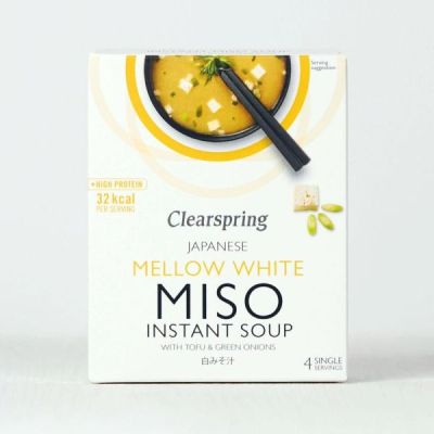 Buy Clearspring Wholefoods Mellow White Miso Soup Far Eastern Food Online − UK Supplier