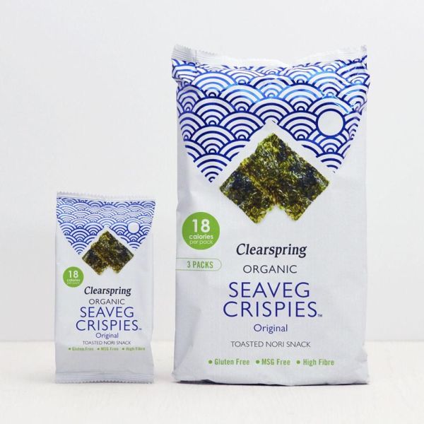 Clearspring Seaveg Crispies Multipack 5x4g
