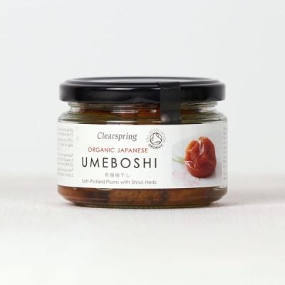 Buy Clearspring Wholefoods Organic Umeboshi Plums 200g Far Eastern Food Online − UK Supplier
