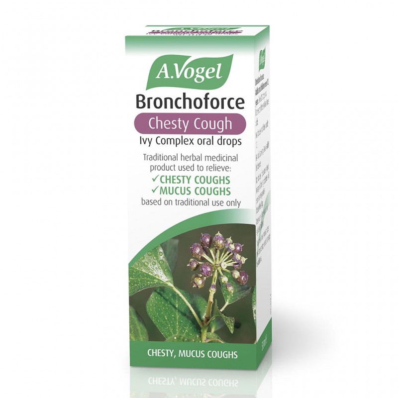 A. Vogel Bronchoforce Chesty Cough Ivy Complex Oral Drops 50ml