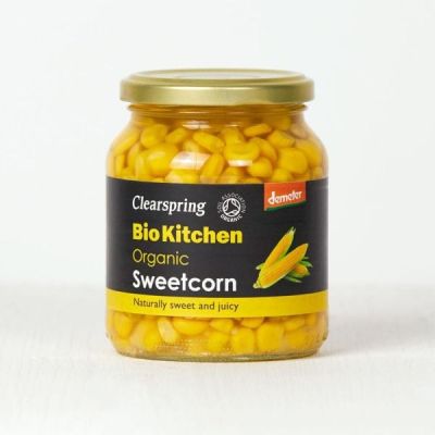 Buy Clearspring Wholefoods Bio Kitchen - Sweetcorn (Demeter) Convenience Foods; Vegetables Online − UK Supplier