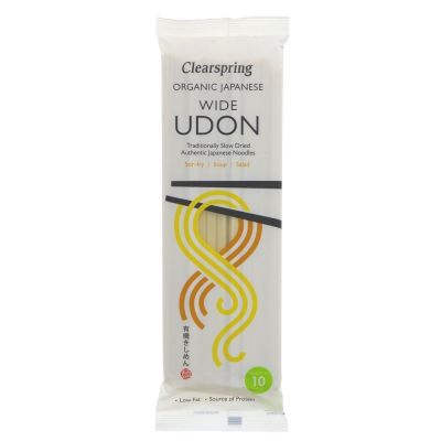 Buy Clearspring Wholefoods Wide Udon Noodles Pasta Online − UK Supplier