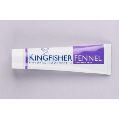 Buy Kingfisher Fennel Toothpaste 100ml (Fluoride Free) from Mulberry Wholefoods online UK Supplier.