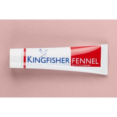 Buy Kingfisher Fennel Toothpaste 100ml (with fluoride) from Mulberry Wholefoods online UK Supplier.