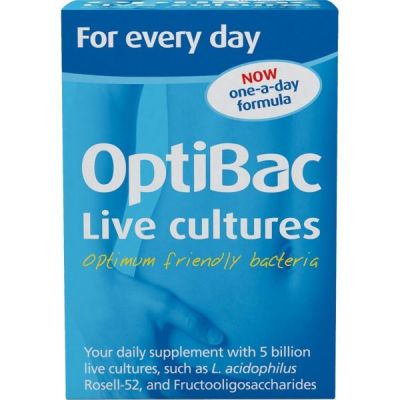 Buy Optibac Probiotics For Every Day (Daily Wellbeing) 90 veg capsules from Mulberry Wholefoods online UK Supplier.