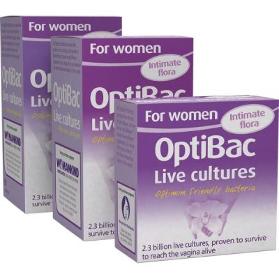Buy Optibac Probiotics For Women 14 capsules from Mulberry Wholefoods online UK Supplier.