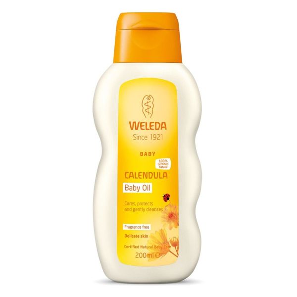 Weleda Baby Calendula Baby Oil - Fragrance Free 200ml