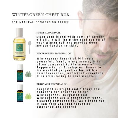 Absolute Aromas Wintergreen Oil 10ml