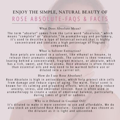Absolute Aromas Rose Absolute Oil 5% 10ml