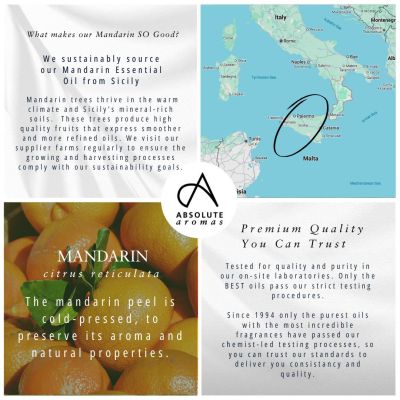 Absolute Aromas Mandarin Oil 10ml
