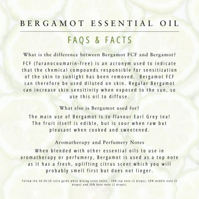 Absolute Aromas Bergamot Oil 10ml