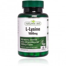 Natures Aid L-Lysine 1000mg...