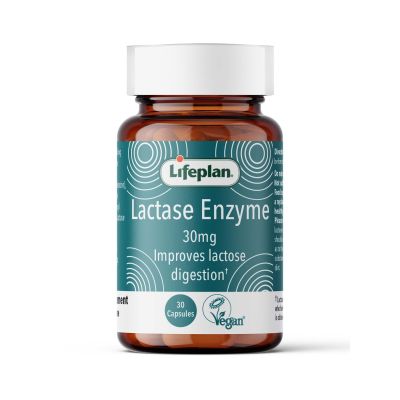 Buy Lifeplan Lactase Enzyme 30 1950 FFC caps Vitamins Minerals & Amino Acids; Digestive Health; Allergies Online − UK Supplier
