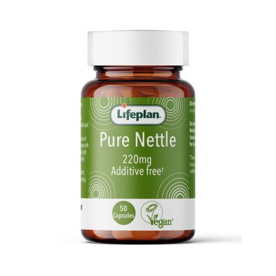 Buy Lifeplan Nettle (vegicaps) 50 220mg capsules Herbal Remedies; Bladder Health; Hair Skin & Nails; Diet & Detox Online − UK