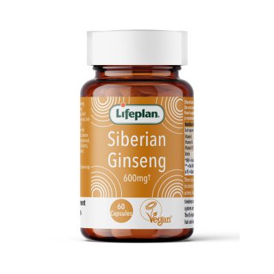 Buy Lifeplan Siberian Ginseng 60 600mg caps Herbal Remedies; Energy & Vitality; Immunity; Herbal Remedies Online − UK Supplier