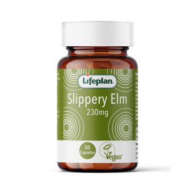 Buy Lifeplan Slippery Elm 230mg 50 (vegicaps) Herbal Remedies; Digestive Health Online − UK Supplier