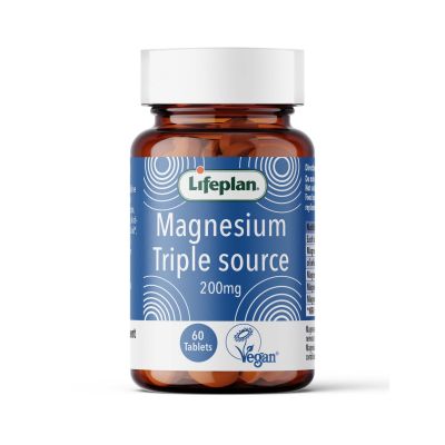 Buy Lifeplan Triple Source Magnesium 60 200mg Vitamins Minerals & Amino Acids; Bone Muscle & Joints; Pain Relief Online − UK Sup