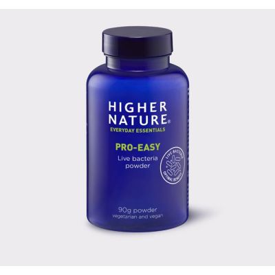 Buy Higher Nature Pro-Easy 90g veg powder from Mulberry Wholefoods online UK Supplier.