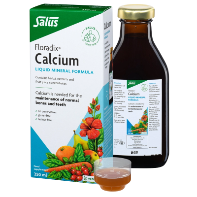 Buy Salus Floradix Calcium 250ml Herbal Remedies; Bone Muscle & Joints Online − UK Supplier