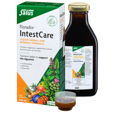 Buy Salus Floradix Intestcare 250ml Herbal Remedies; Digestive Health Online − UK Supplier