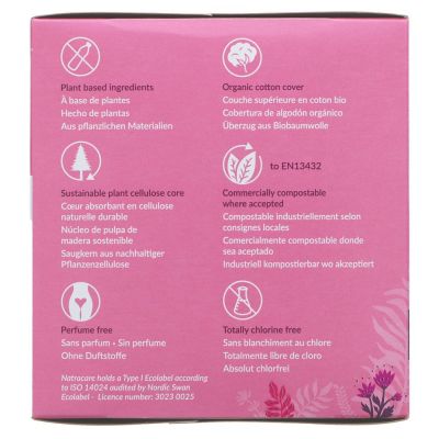 Natracare Ultra Extra Super Pads + Wings 10s